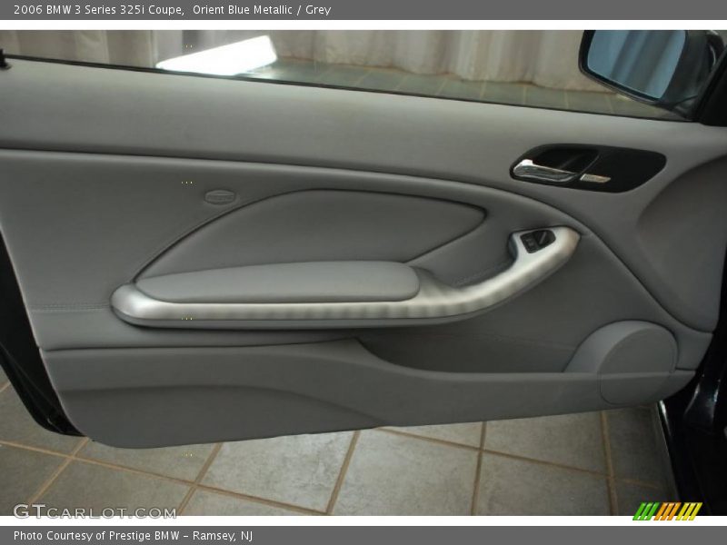 Orient Blue Metallic / Grey 2006 BMW 3 Series 325i Coupe