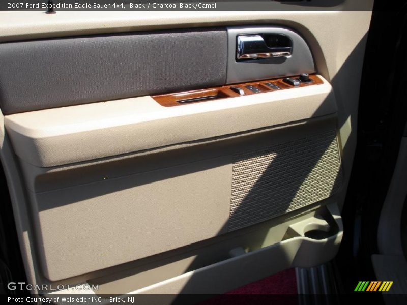 Black / Charcoal Black/Camel 2007 Ford Expedition Eddie Bauer 4x4