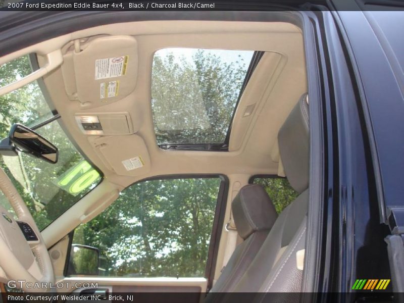 Black / Charcoal Black/Camel 2007 Ford Expedition Eddie Bauer 4x4