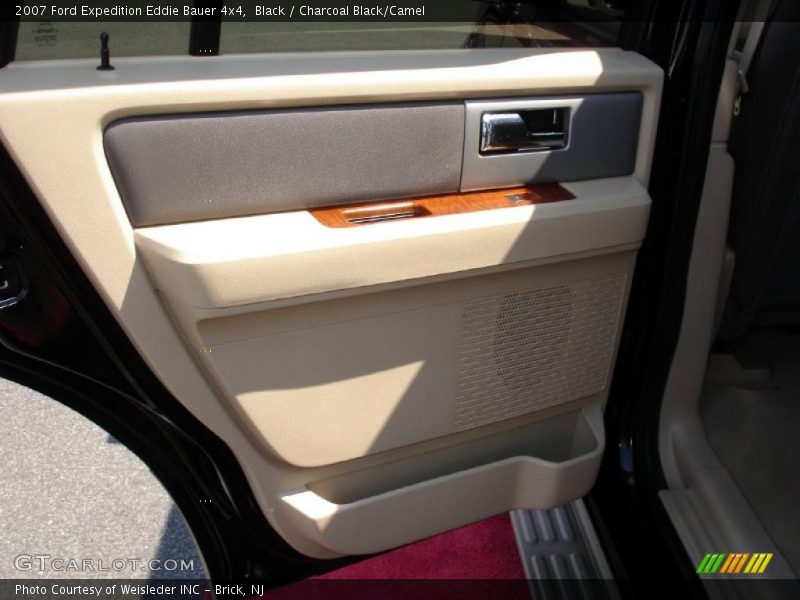 Black / Charcoal Black/Camel 2007 Ford Expedition Eddie Bauer 4x4
