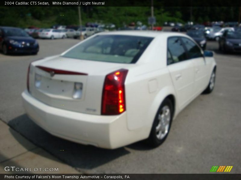 White Diamond / Light Neutral 2004 Cadillac CTS Sedan