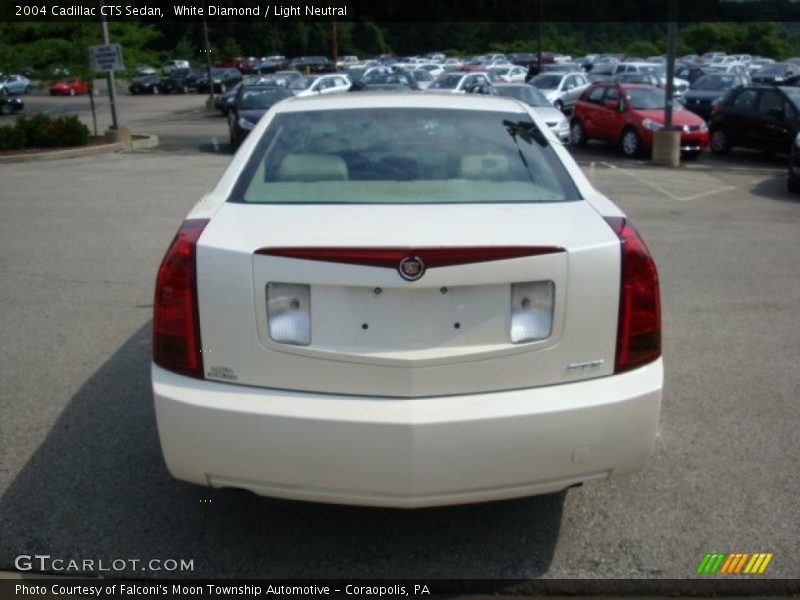 White Diamond / Light Neutral 2004 Cadillac CTS Sedan