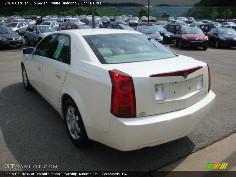 White Diamond / Light Neutral 2004 Cadillac CTS Sedan