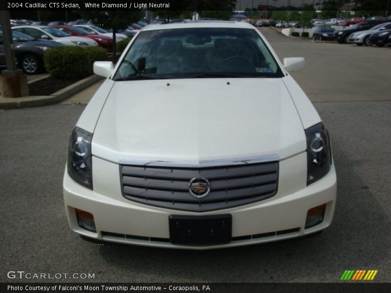 White Diamond / Light Neutral 2004 Cadillac CTS Sedan