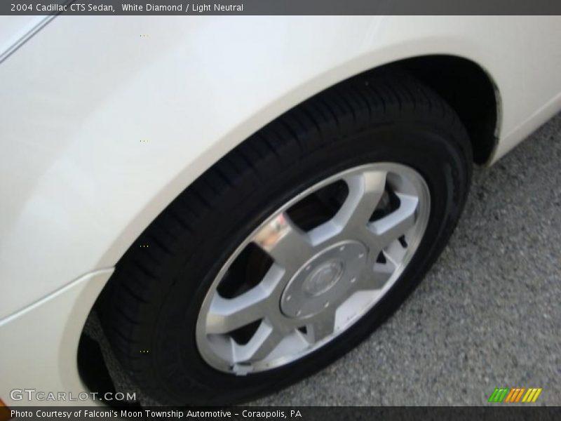 White Diamond / Light Neutral 2004 Cadillac CTS Sedan