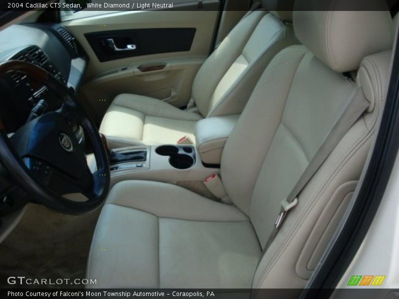 White Diamond / Light Neutral 2004 Cadillac CTS Sedan