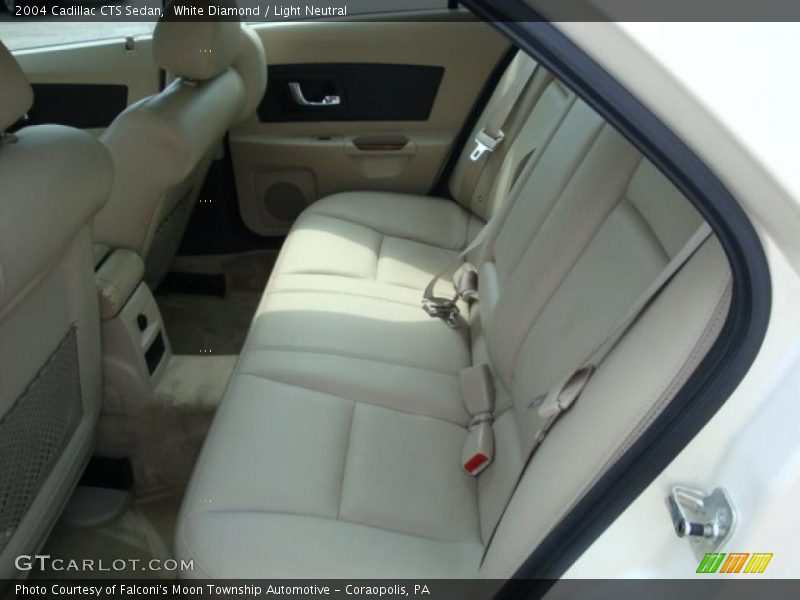 White Diamond / Light Neutral 2004 Cadillac CTS Sedan
