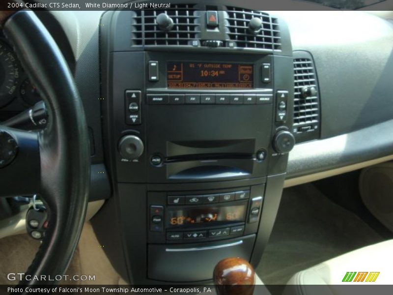 White Diamond / Light Neutral 2004 Cadillac CTS Sedan