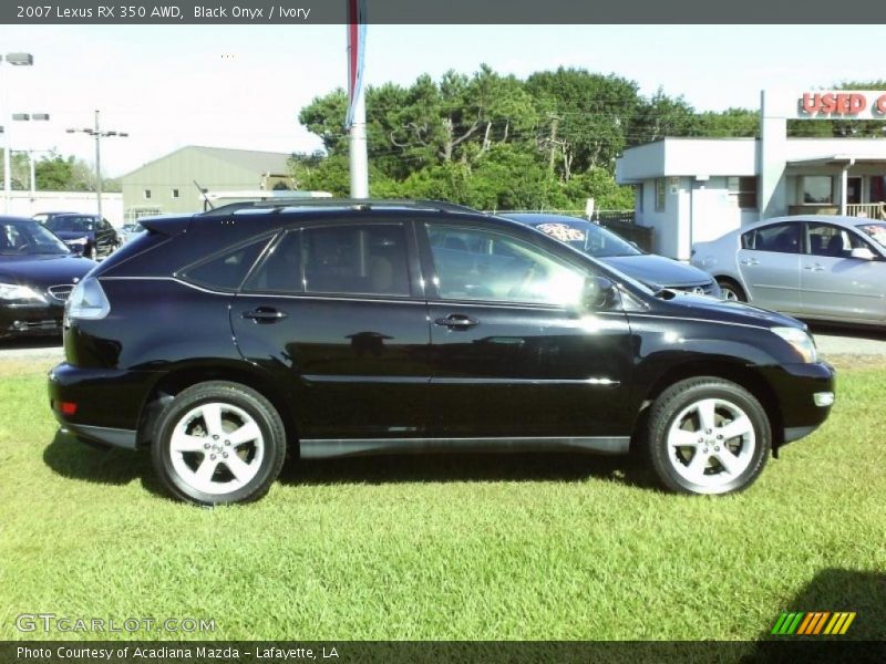 Black Onyx / Ivory 2007 Lexus RX 350 AWD