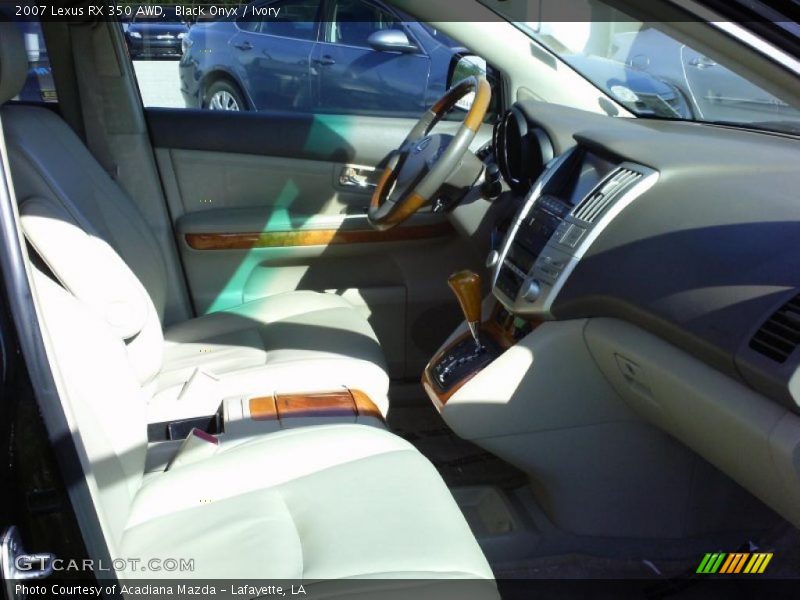 Black Onyx / Ivory 2007 Lexus RX 350 AWD