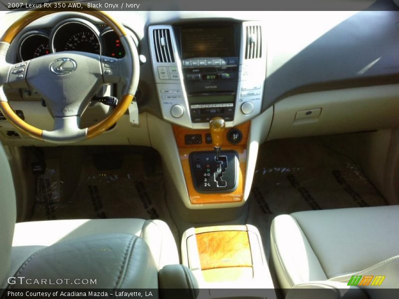 Black Onyx / Ivory 2007 Lexus RX 350 AWD