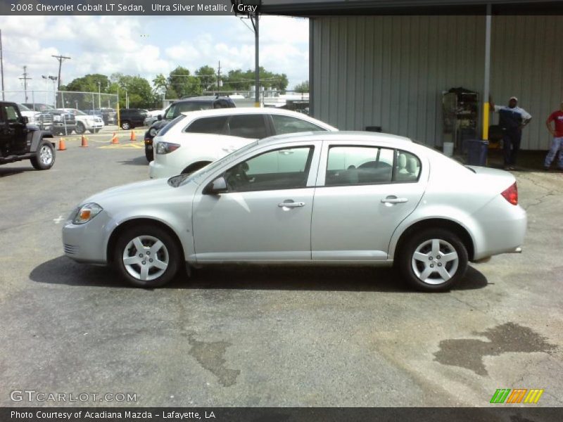 Ultra Silver Metallic / Gray 2008 Chevrolet Cobalt LT Sedan