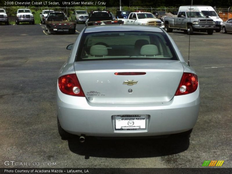 Ultra Silver Metallic / Gray 2008 Chevrolet Cobalt LT Sedan