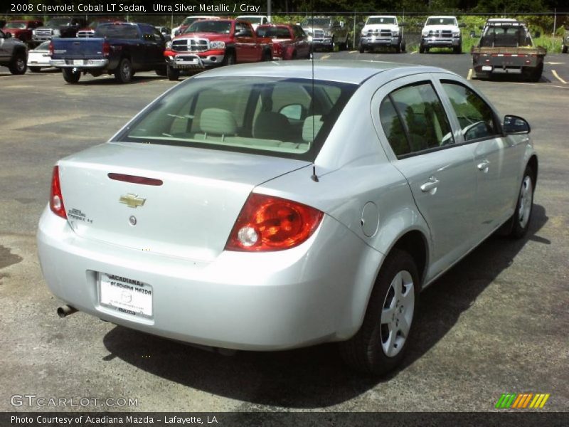 Ultra Silver Metallic / Gray 2008 Chevrolet Cobalt LT Sedan