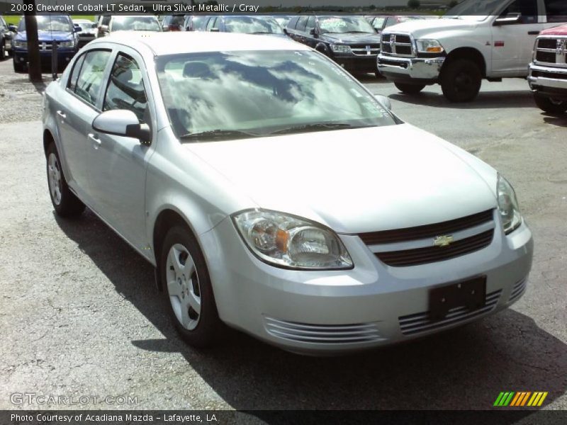 Ultra Silver Metallic / Gray 2008 Chevrolet Cobalt LT Sedan