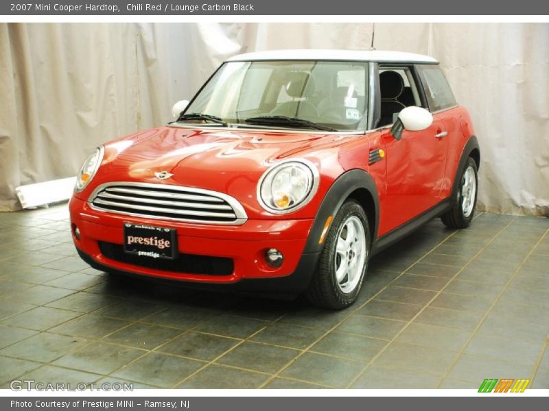Chili Red / Lounge Carbon Black 2007 Mini Cooper Hardtop