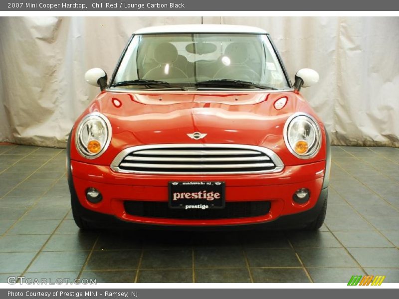 Chili Red / Lounge Carbon Black 2007 Mini Cooper Hardtop