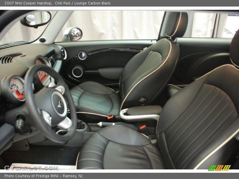 Chili Red / Lounge Carbon Black 2007 Mini Cooper Hardtop