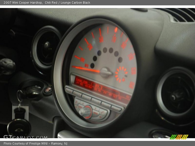 Chili Red / Lounge Carbon Black 2007 Mini Cooper Hardtop