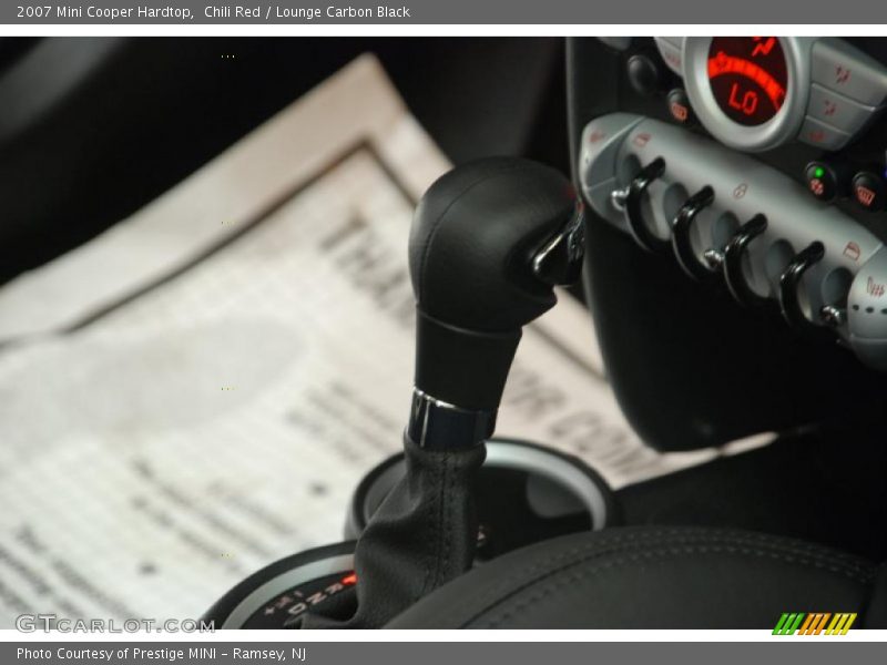 Chili Red / Lounge Carbon Black 2007 Mini Cooper Hardtop