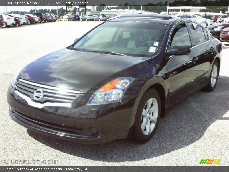 Super Black / Charcoal 2008 Nissan Altima 2.5 SL