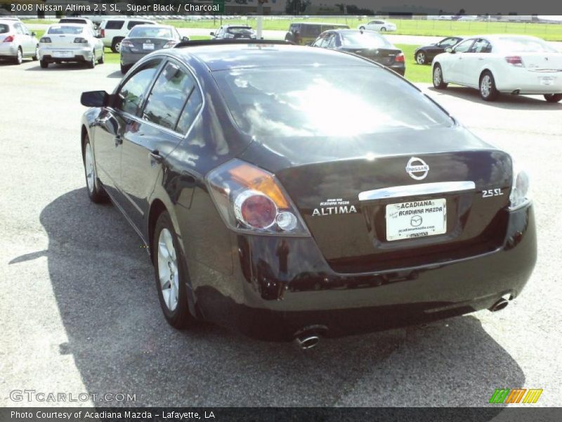 Super Black / Charcoal 2008 Nissan Altima 2.5 SL