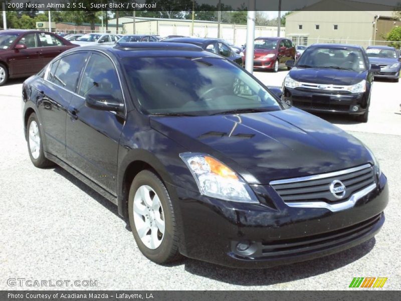Super Black / Charcoal 2008 Nissan Altima 2.5 SL