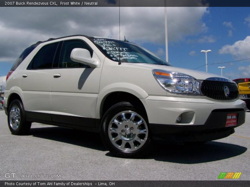 Frost White / Neutral 2007 Buick Rendezvous CXL