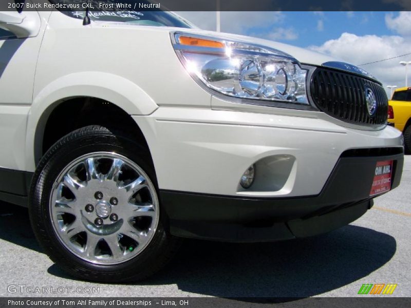Frost White / Neutral 2007 Buick Rendezvous CXL