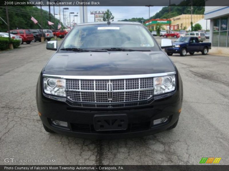 Black Clearcoat / Charcoal Black 2008 Lincoln MKX AWD