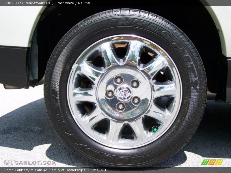 Frost White / Neutral 2007 Buick Rendezvous CXL