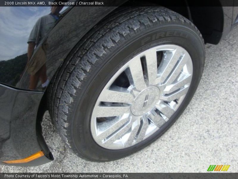 Black Clearcoat / Charcoal Black 2008 Lincoln MKX AWD