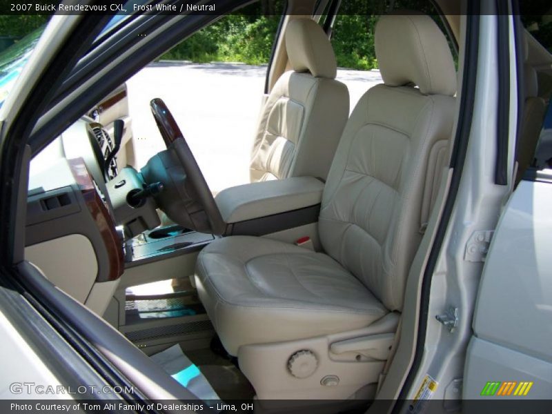 Frost White / Neutral 2007 Buick Rendezvous CXL