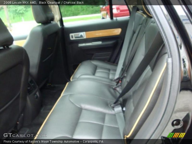 Black Clearcoat / Charcoal Black 2008 Lincoln MKX AWD