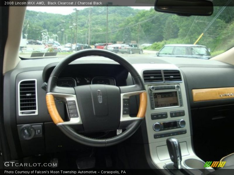 Black Clearcoat / Charcoal Black 2008 Lincoln MKX AWD