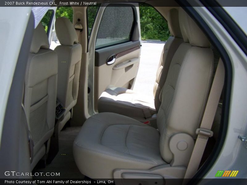 Frost White / Neutral 2007 Buick Rendezvous CXL
