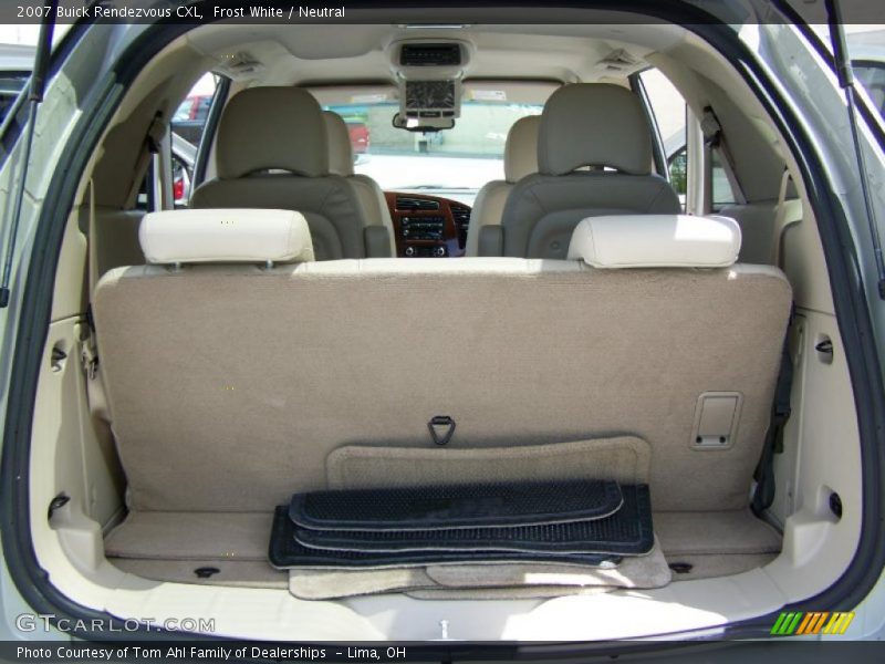Frost White / Neutral 2007 Buick Rendezvous CXL