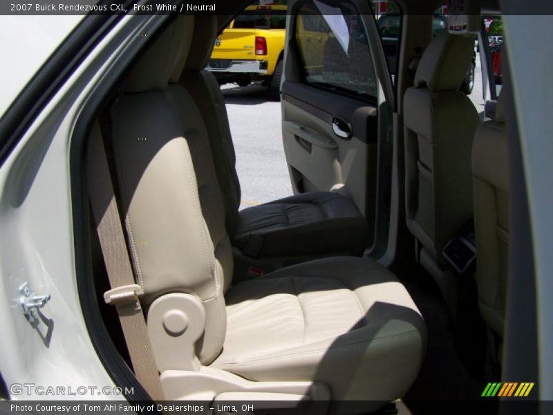 Frost White / Neutral 2007 Buick Rendezvous CXL