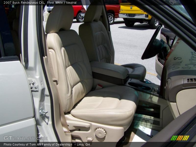 Frost White / Neutral 2007 Buick Rendezvous CXL