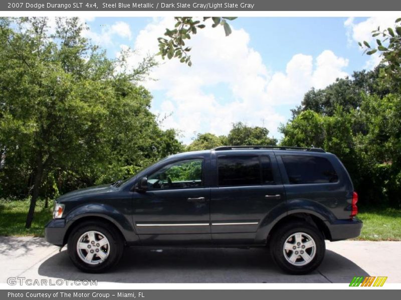 Steel Blue Metallic / Dark Slate Gray/Light Slate Gray 2007 Dodge Durango SLT 4x4