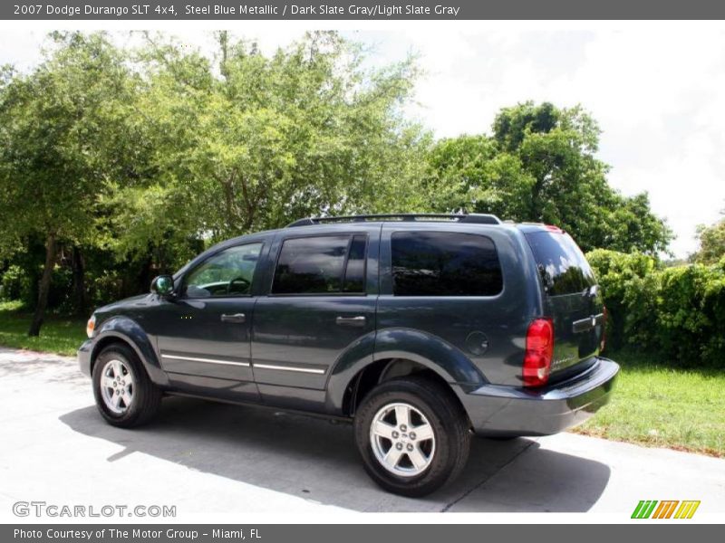 Steel Blue Metallic / Dark Slate Gray/Light Slate Gray 2007 Dodge Durango SLT 4x4