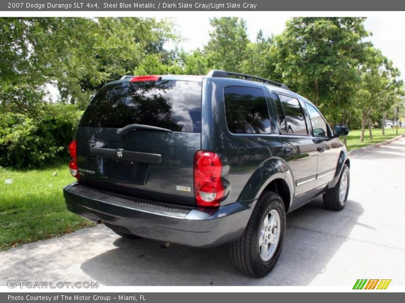 Steel Blue Metallic / Dark Slate Gray/Light Slate Gray 2007 Dodge Durango SLT 4x4