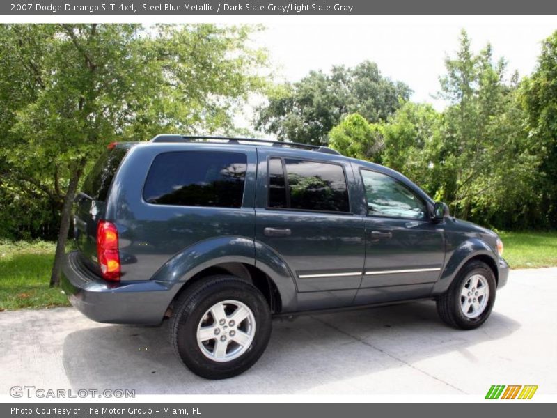 Steel Blue Metallic / Dark Slate Gray/Light Slate Gray 2007 Dodge Durango SLT 4x4