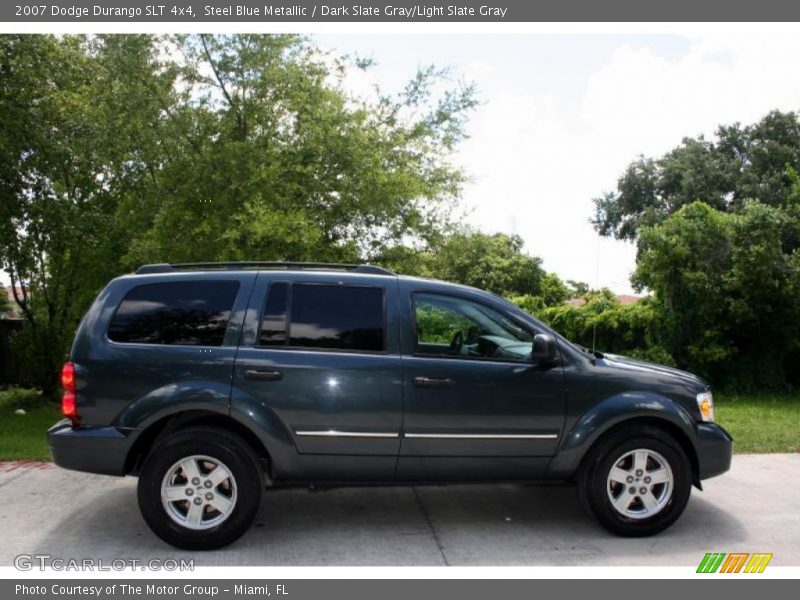 Steel Blue Metallic / Dark Slate Gray/Light Slate Gray 2007 Dodge Durango SLT 4x4