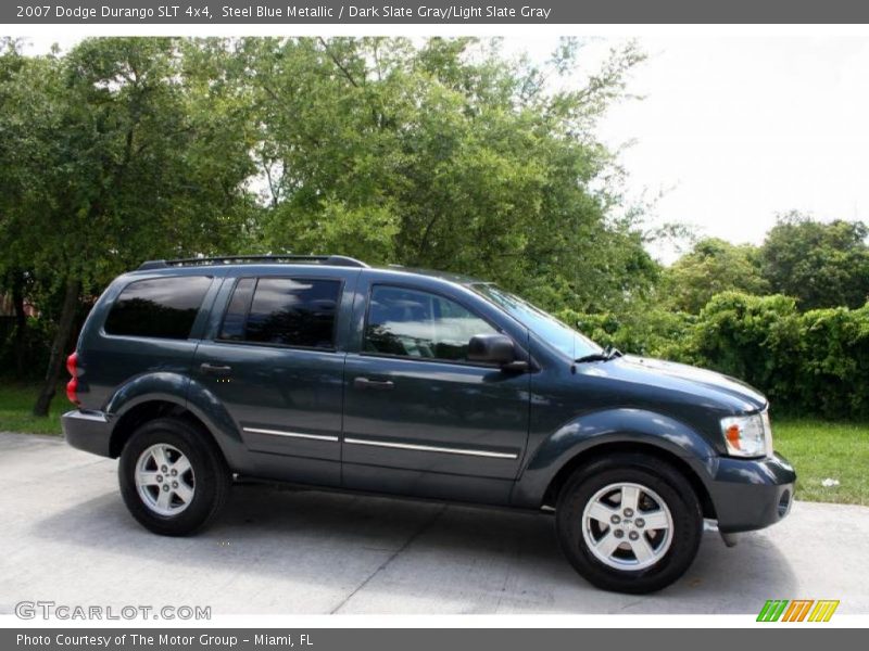 Steel Blue Metallic / Dark Slate Gray/Light Slate Gray 2007 Dodge Durango SLT 4x4