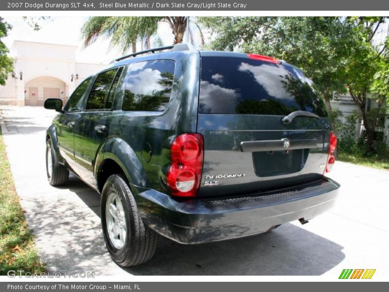 Steel Blue Metallic / Dark Slate Gray/Light Slate Gray 2007 Dodge Durango SLT 4x4