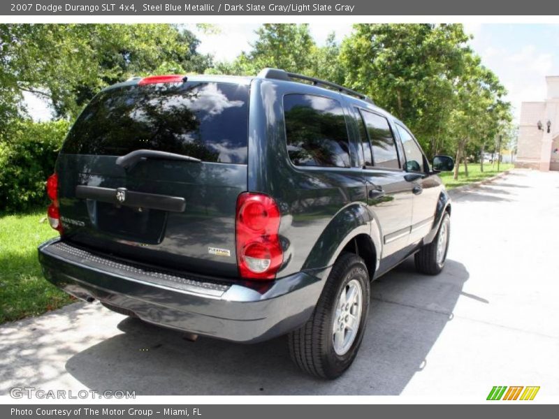 Steel Blue Metallic / Dark Slate Gray/Light Slate Gray 2007 Dodge Durango SLT 4x4