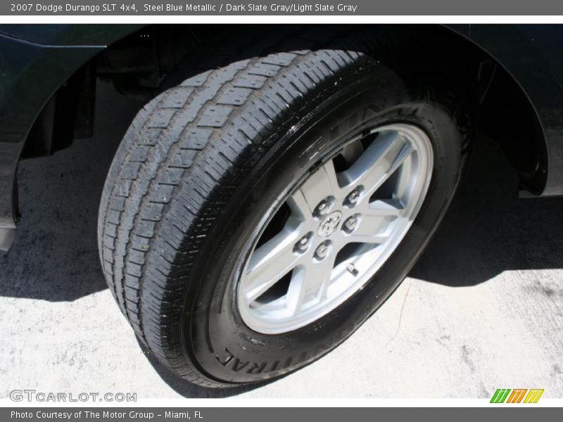 Steel Blue Metallic / Dark Slate Gray/Light Slate Gray 2007 Dodge Durango SLT 4x4