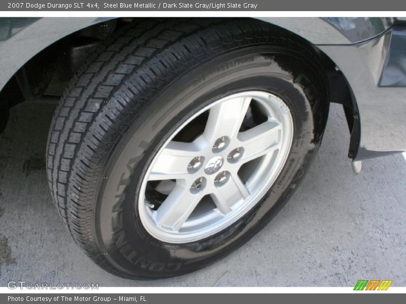 Steel Blue Metallic / Dark Slate Gray/Light Slate Gray 2007 Dodge Durango SLT 4x4