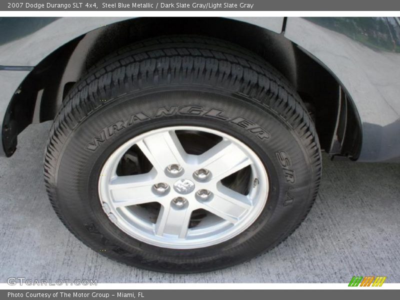 Steel Blue Metallic / Dark Slate Gray/Light Slate Gray 2007 Dodge Durango SLT 4x4